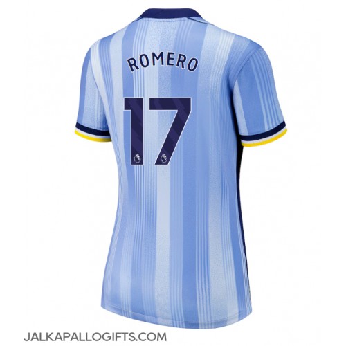 Tottenham Hotspur Cristian Romero #17 Vieraspaita Naiset 2024-25 Lyhythihainen